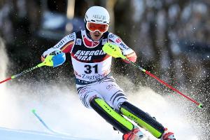 Slalom in Madonna di Campiglio: Straßer nach erstem Lauf Zwölfter