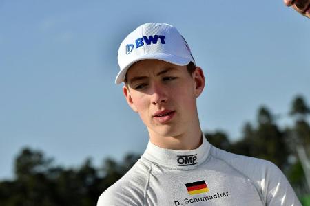 David Schumacher steigt in die Formel 3 auf