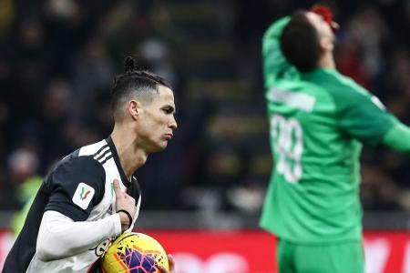 Coppa Italia: Ronaldo rettet Juve spätes Remis im Halbfinal-Hinspiel Coppa Italia: Ronaldo rettet Juve spätes Remis im Halbfinal-Hinspiel