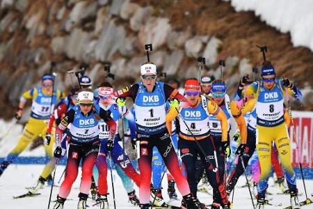 Biathletinnen im Massenstart ohne Medaille - Röiseland schreibt Geschichte