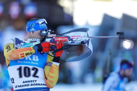 Biathlon: WM-Einzelrennen ohne Lesser