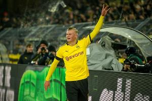Erster Startelfeinsatz für Haaland