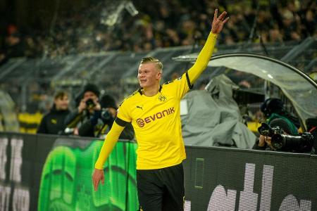 Erster Startelfeinsatz für Haaland Erster Startelfeinsatz für Haaland