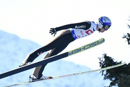 Kombination: Geiger im Springen abgeschlagen - zwei Riibers vorn