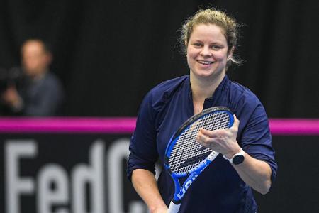 Nach Knieverletzung: Clijsters-Comeback ab Montag in Dubai