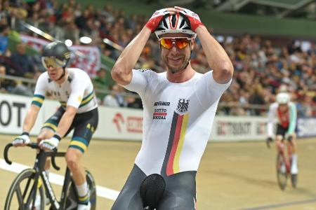 Bahnrad-WM: Kluge verpasst Omnium-Bronze knapp