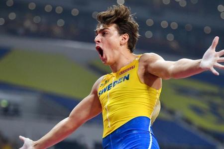 6,17 m: Duplantis mit Stabhochsprung-Weltrekord