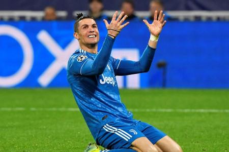 Ronaldo und Juve droht Champions-League-Aus