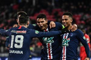 PSG zieht problemlos ins Pokal-Halbfinale ein