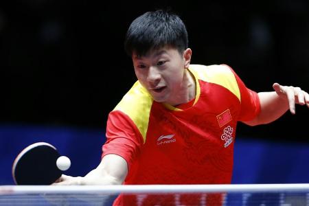 Vor WM nach Katar: Chinas Tischtennis-Asse im Vor WM nach Katar: Chinas Tischtennis-Asse im