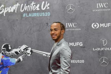 Laureus Awards: Hamilton und Messi als beste Sportler ausgezeichnet Laureus Awards: Hamilton und Messi als beste Sportler ausgezeichnet