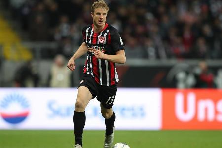 Martin Hinteregger (Eintracht Frankfurt) - Position im Winter: Im weiteren Kreis (5.)