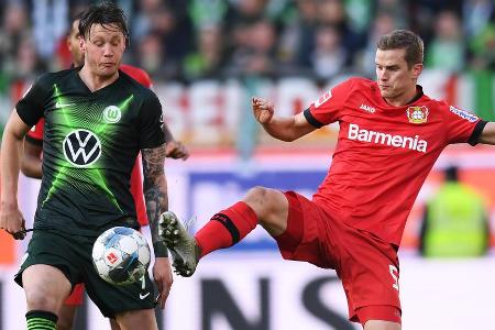 Sven Bender (Bayer Leverkusen) - Position im Winter: Im weiteren Kreis (5.)