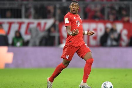 David Alaba (FC Bayern München) - Position im Winter: Im weiteren Kreis (2.)