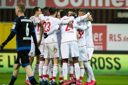 Köln siegt und siegt - Paderborn zunehmend hoffnungslos