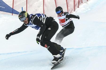 Snowboardcross: Berg Dritter in der Sierra Nevada