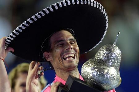Tennis: Nadal triumphiert in Acapulco Tennis: Nadal triumphiert in Acapulco
