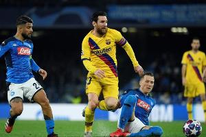 Barcelona-Neapel soll als Geisterspiel stattfinden