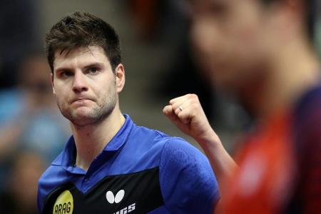 Ovtcharov trainiert in der Garage: Ovtcharov trainiert in der Garage: