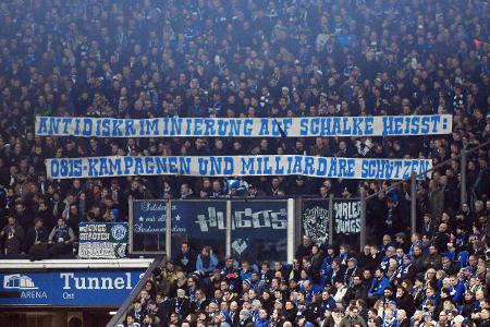 FC Schalke - Bayern München: So protestieren die Fans gegen Bestrafung