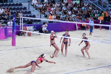Beachvolleyball-Major in Hamburg abgesagt Beachvolleyball-Major in Hamburg abgesagt