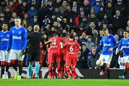 Havertz bringt Werkself auf Kurs: Leverkusen stürmt Festung Ibrox Havertz bringt Werkself auf Kurs: Leverkusen stürmt Festung Ibrox