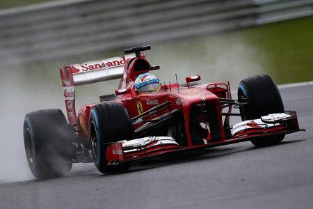 Weder 2012 noch 2013 findet Ferrari eine Lösung, wie man die technisch und aerodynamisch überragenden Red Bulls einfangen ka...