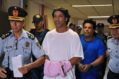 Ronaldinho und sein Bruder unter Hausarrest gestellt