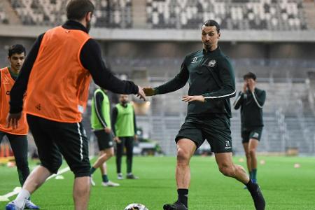 AC Mailand erlaubt Ibrahimovic weiter Training in Schweden