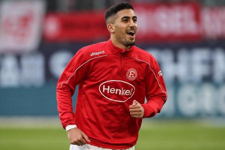 Düsseldorf besitzt eine Kaufoption in Höhe von fünf Millionen Euro. Gerade in der letzten Saison zeigte Barkok sein Potenzia...