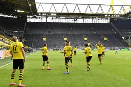 Dortmund mit Machtdemonstration im 