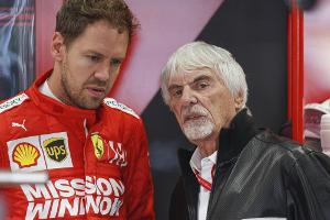 Ecclestone traut Vettel noch viel zu - wenn er Ferrari verlässt