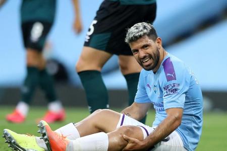 Knieverletzung: ManCity-Star Aguero reist für Untersuchung nach Spanien