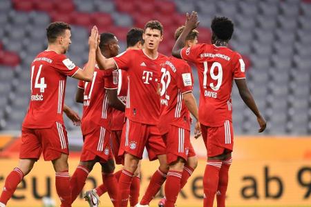 Ein bisschen Dusel: Lewandowski schießt die Bayern nach Berlin Ein bisschen Dusel: Lewandowski schießt die Bayern nach Berlin