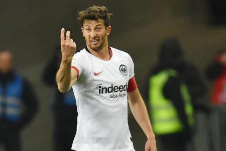 Extrem arbeitsreicher Abend für den Eintracht-Kapitän, der es primär mit Lewandowski zu tun bekam. Bockstarke Rettungsaktion...