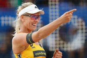 "Toller Start" der Beach Liga: Deutsche Meisterin Borger mit weißer Weste