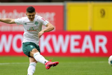 Abstiegs-Finale: Werder bangt um Angreifer Rashica Abstiegs-Finale: Werder bangt um Angreifer Rashica