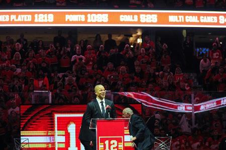 Iginla dritter schwarzer NHL-Spieler in der Hall of Fame Iginla dritter schwarzer NHL-Spieler in der Hall of Fame