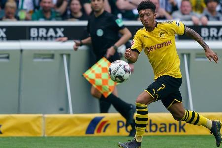 Jadon Sancho (Borussia Dortmund 2018/19) - 16 Assists