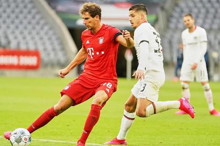 Dass Spielmacher Thiago zuletzt verletzt fehlte, merkte man dem FC Bayern dank Goretzka nicht an. Neben Kimmich in der Schal...