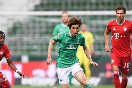 Fleißig im Spiel gegen den Ball, aber auch in Werders besten Phasen zu wenig präsent im Sturmzentrum. Rochierte nach Sargent...