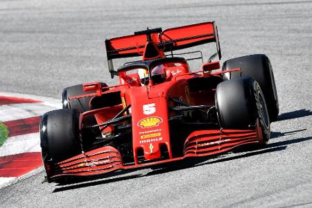 Vettel fällt nach Kollision mit Sainz weit zurück