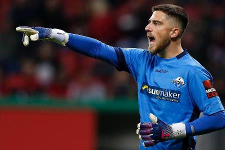 Startete als Nummer eins in die Saison. Dabei kassierte der ehemalige U21-Nationalkeeper in den ersten sechs Partien ganze 1...