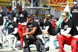 Hamilton: "Habe niemanden zum Hinknien aufgefordert"