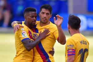 Barca schießt sich Frust von der Seele