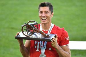 Kompliment von den Kollegen: Lewandowski zum besten Feldspieler gewählt