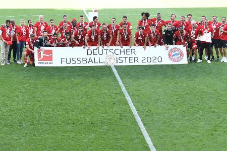 Zum 30. Mal in seiner Vereinsgeschichte und zum achten Mal in Folge krönt sich der FC Bayern zum deutschen Meister. Nach dem...