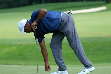 Trotz Rückenproblemen: Woods übersteht Cut