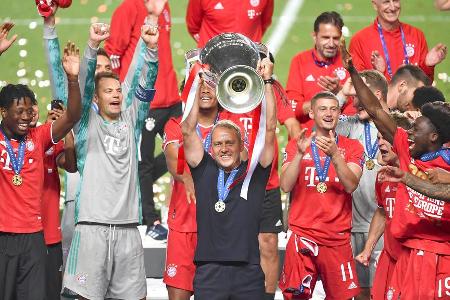 Durch den knappen 1:0-Sieg im Finale gegen Paris Saint-Germain holte sich der FC Bayern am 23. August 2020 das zweite Triple...