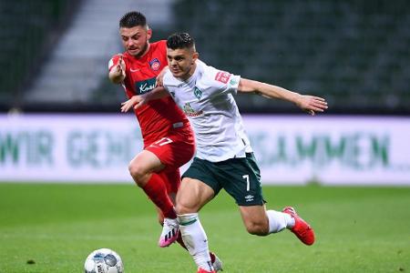 Nur 0:0 gegen Heidenheim: Werder muss um Bundesliga zittern